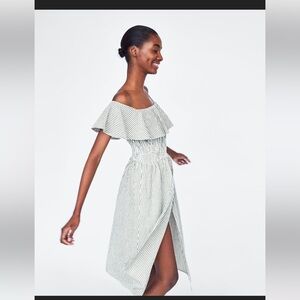 ZARA Basic Striped Dress